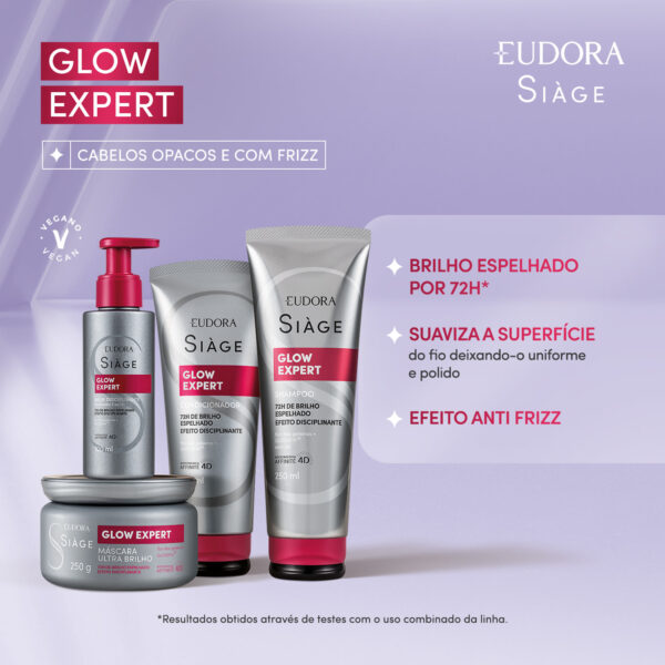 Balm Disciplinante Finalizador Capilar Siàge Glow Expert 100ml - Imagem 6