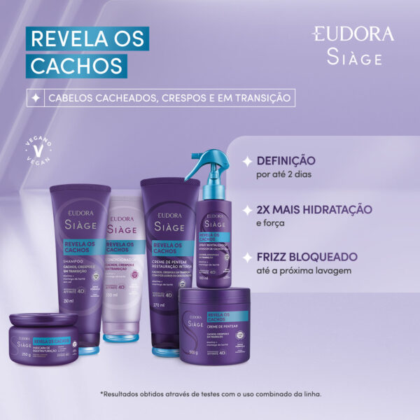 Condicionador Siàge Revela Os Cachos 200ml - Imagem 6