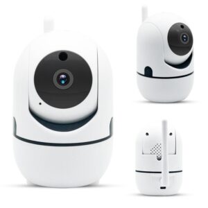 Camera Inteligente Ip Wifi 1080p Giratoria 360
