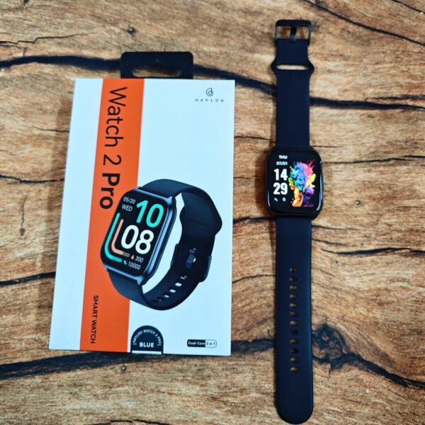 Smartwatch Haylou Watch 2 A Prova Dagua - Preto - Imagem 4