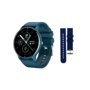Smartwatch Peje ZW02 Pro A Prova D'água Ameled Pulseira Extra - Azul