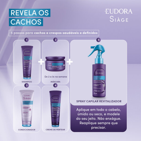 Condicionador Siàge Revela Os Cachos 200ml - Imagem 5