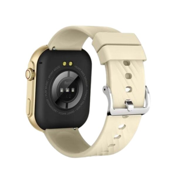 Smartwatch Peje ZW03 Ultra A Prova D'água Pulseira Extra - Dourado - Imagem 2