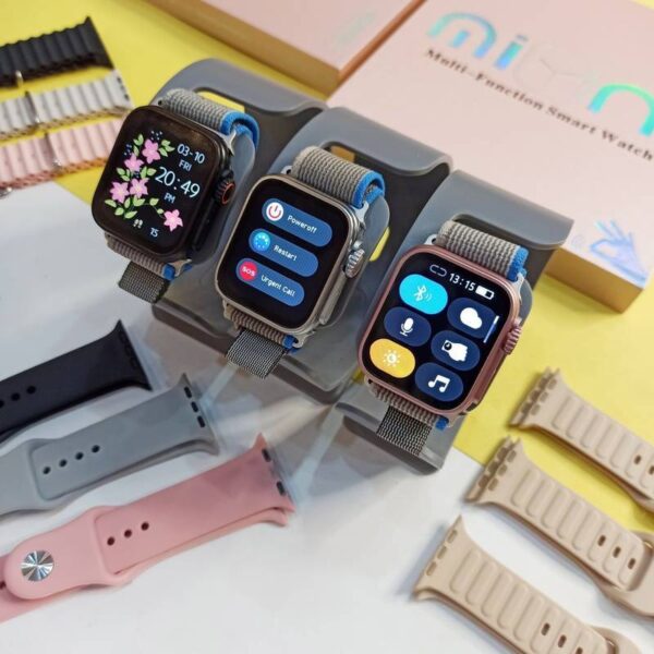 WS26 Ultra 2 mini 44mm | 4 pulseiras | Acabamento premium | Dual touch - Imagem 2