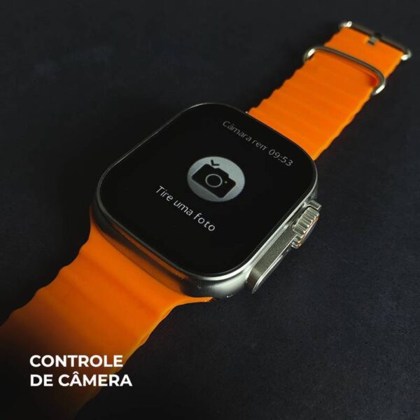 WS80 ULTRA 2 | +Fone bluetooth | Kit 7 pulseiras | Toque duplo | Segunda geração - Imagem 15