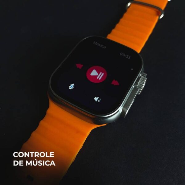 WS80 ULTRA 2 | +Fone bluetooth | Kit 7 pulseiras | Toque duplo | Segunda geração - Imagem 12