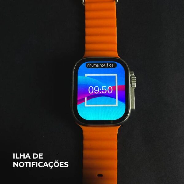 WS80 ULTRA 2 | +Fone bluetooth | Kit 7 pulseiras | Toque duplo | Segunda geração - Imagem 7