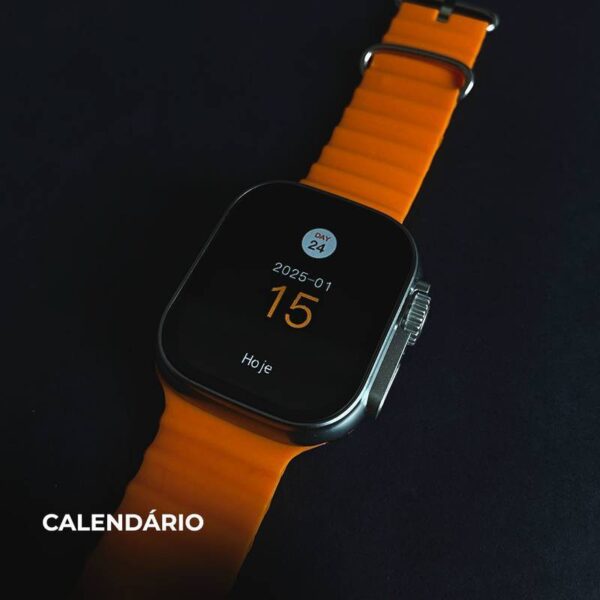 WS80 ULTRA 2 | +Fone bluetooth | Kit 7 pulseiras | Toque duplo | Segunda geração - Imagem 16