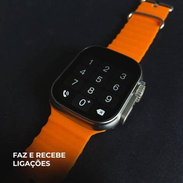 WS-79 ULTRA 2 | Kit 3 pulseiras | Pulseira de Couro e Metal | Segunda geração - Imagem 17