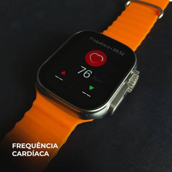 WS80 ULTRA 2 | +Fone bluetooth | Kit 7 pulseiras | Toque duplo | Segunda geração - Imagem 24