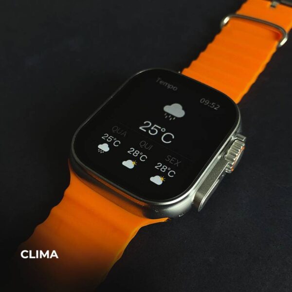 WS80 ULTRA 2 | +Fone bluetooth | Kit 7 pulseiras | Toque duplo | Segunda geração - Imagem 27