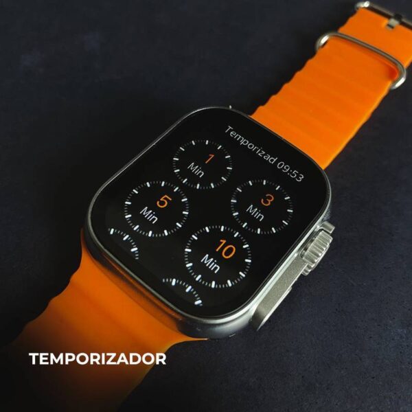 WS80 ULTRA 2 | +Fone bluetooth | Kit 7 pulseiras | Toque duplo | Segunda geração - Imagem 28