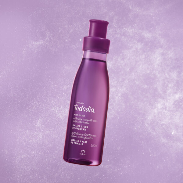 Body Splash Tododia Ameixa e Flor de Baunilha 200 ml - Imagem 2