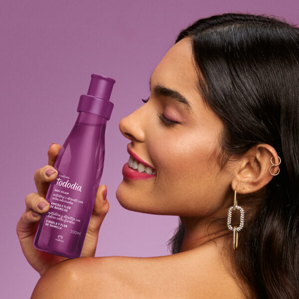 Body Splash Tododia Ameixa e Flor de Baunilha 200 ml - Imagem 4