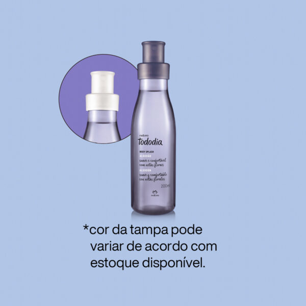 Body Splash Tododia Algodão 200 ml - Imagem 3
