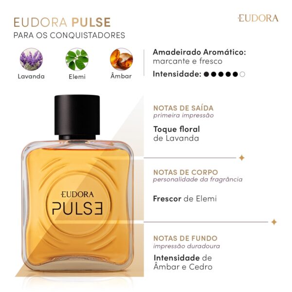 Pulse Desodorante Colônia 100ml - Imagem 2