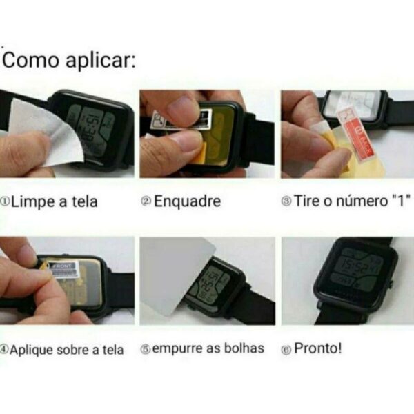 Película Anti-impacto Para Smartwatch 41mm - Imagem 4