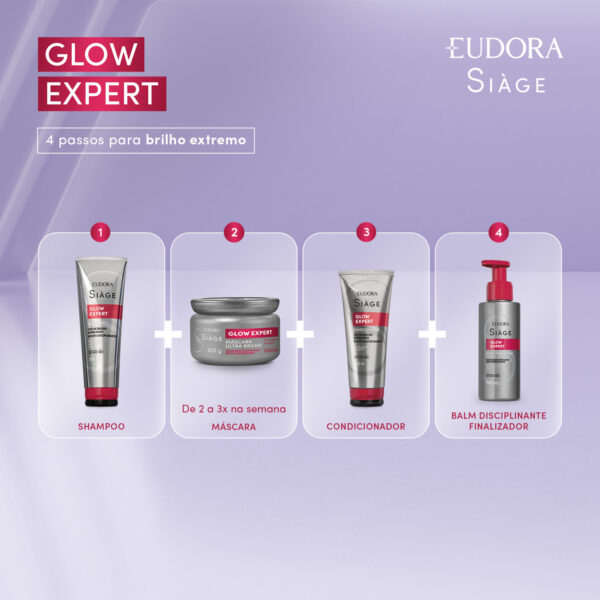 Balm Disciplinante Finalizador Capilar Siàge Glow Expert 100ml - Imagem 5