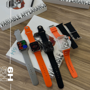 H9 - Smartwatch Capa e 3 Pulseiras 45mm