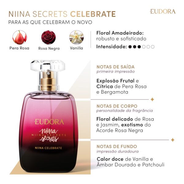 Niina Secrets Celebrate Desodorante Colônia 100ml - Imagem 2