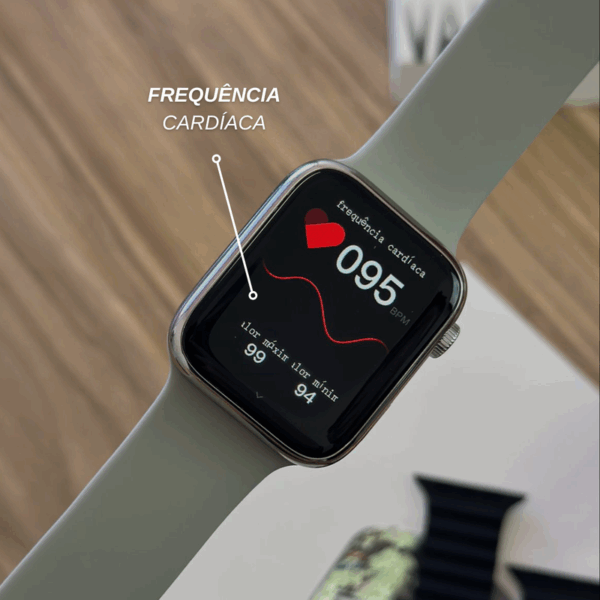 H9 - Smartwatch Capa e 3 Pulseiras 45mm - Imagem 5