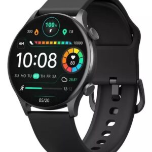 Smartwatch Haylou Solar Plus RT3 Amoled A Prova Dagua - Preto
