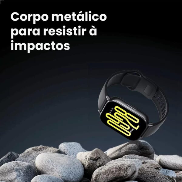 Smartwatch Xiaomi Redmi Watch 5 Active A Prova Dagua - Prata - Imagem 4