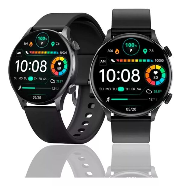 Smartwatch Haylou Solar Plus RT3 Amoled A Prova Dagua - Preto - Imagem 2