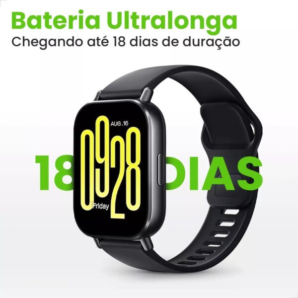 Smartwatch Xiaomi Redmi Watch 5 Active A Prova Dagua - Prata - Imagem 7