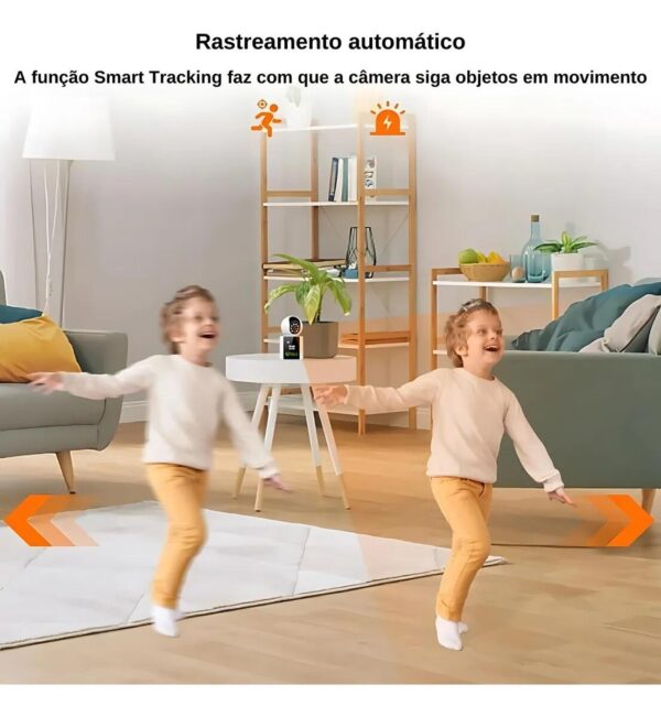 Câmera Wi-Fi Inteligente 4MP Com Tela Integrada e Vídeo Chamada - Imagem 7