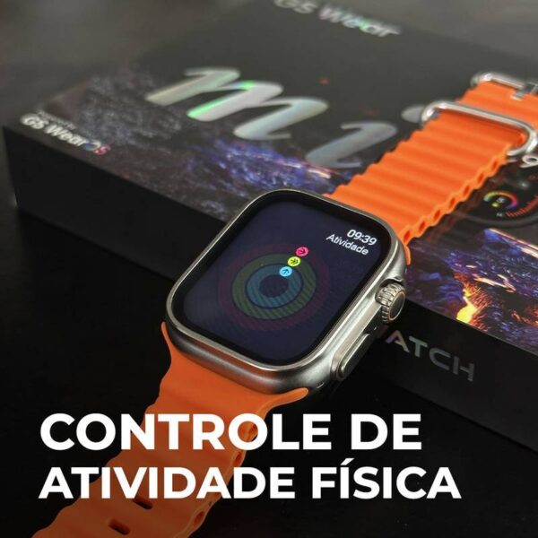 GS10 Ultra Mini|41mm| Watch face atualizadas Serie 10 - Imagem 5