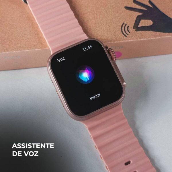 WS26 Ultra 2 mini 44mm | 4 pulseiras | Acabamento premium | Dual touch - Imagem 6