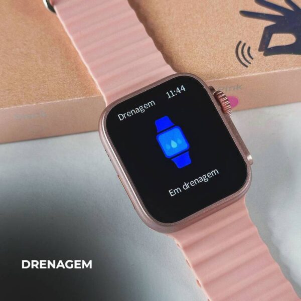 WS26 Ultra 2 mini 44mm | 4 pulseiras | Acabamento premium | Dual touch - Imagem 12