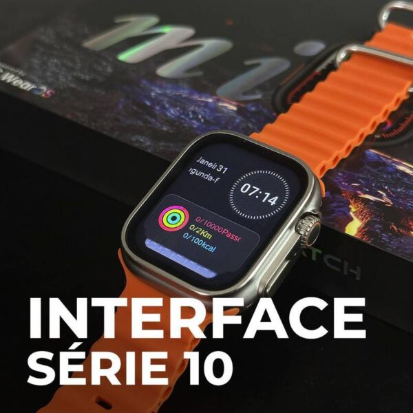 GS10 Ultra Mini|41mm| Watch face atualizadas Serie 10 - Imagem 3