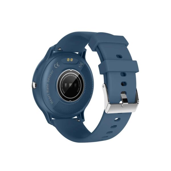Smartwatch Peje ZW02 Pro A Prova D'água Ameled Pulseira Extra - Azul - Imagem 2