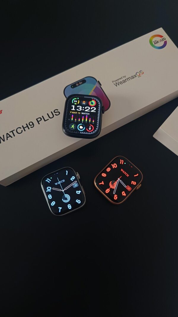 Smartwatch W99+ Plus 2º Geração 45mm Pulseira Extra Tela Amoled Chat GPT Lançamento - Rosa - Imagem 3
