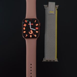 Smartwatch W99+ Plus 2º Geração 45mm Pulseira Extra Tela Amoled Chat GPT Lançamento - Rosa