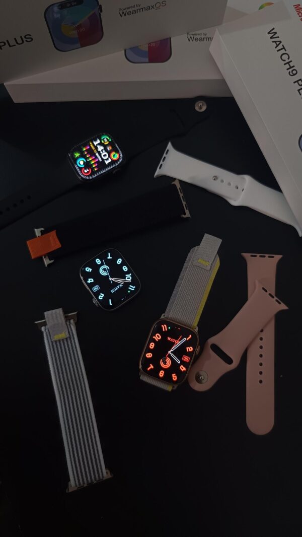 Smartwatch W99+ Plus 2º Geração 45mm Pulseira Extra Tela Amoled Chat GPT Lançamento - Rosa - Imagem 6