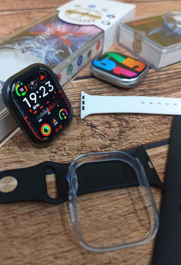 Smartwatch Watch X Pro Serie 10 47mm Chat GPT Musica Fotos - Branco - Imagem 4