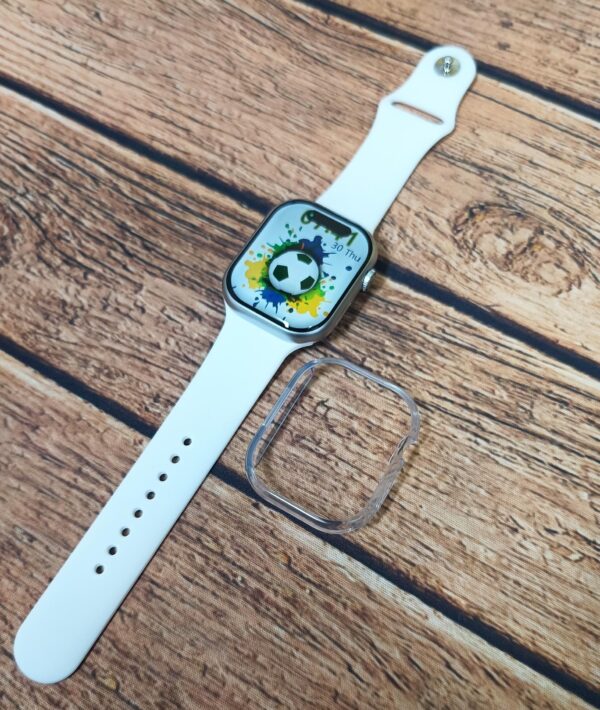 Smartwatch Watch X Pro Serie 10 47mm Chat GPT Musica Fotos - Branco - Imagem 2