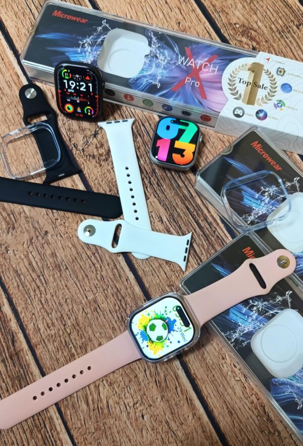 Smartwatch Watch X Pro Serie 10 47mm Chat GPT Musica Fotos - Branco - Imagem 3