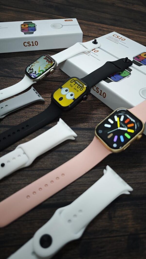 Smartwatch CS10 47mm Serie 10 NFC Jogos Pulseira Extra Lançamento - Branco - Imagem 7