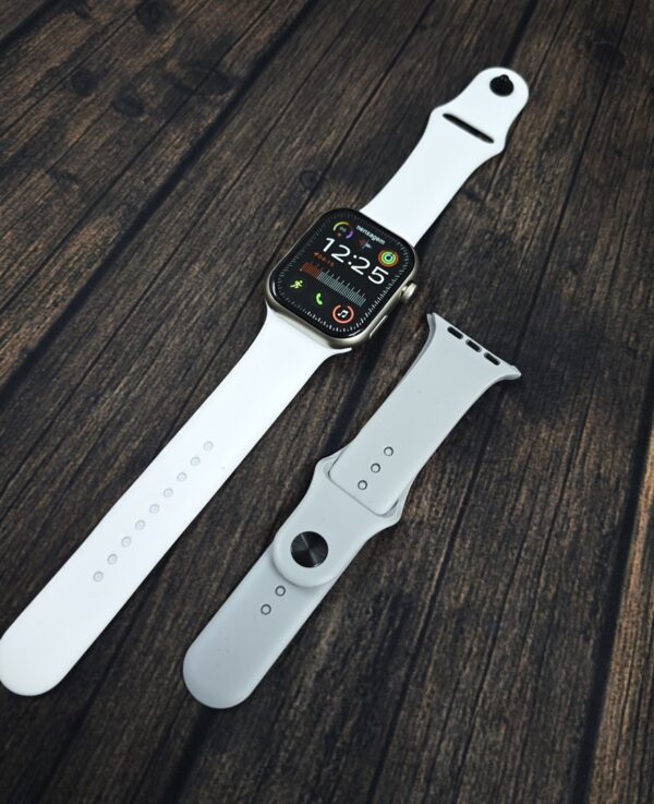 Smartwatch CS10 47mm Serie 10 NFC Jogos Pulseira Extra Lançamento - Branco