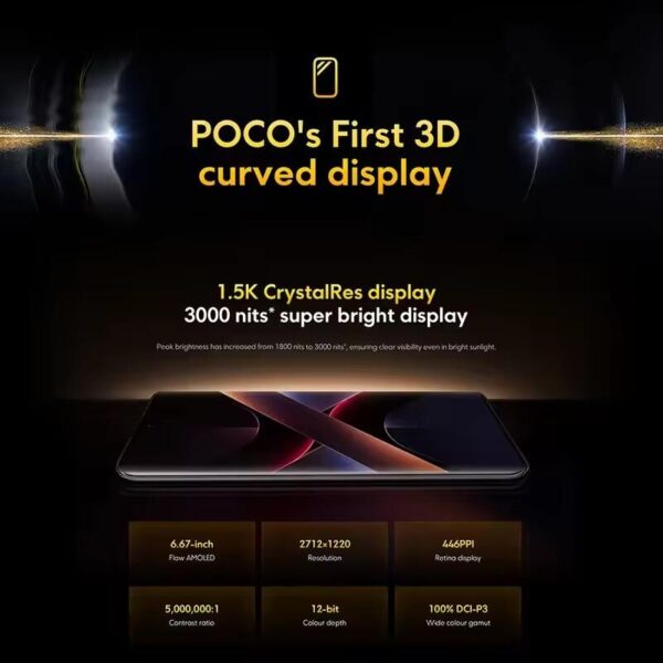 Smartphone Xiaomi Poco X7 5G 12/512GB - Cinza - Imagem 4