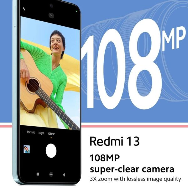 Smartphone Xiaomi Redmi 13 8/256GB - Preto - Imagem 6